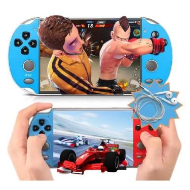 Imagem de Super Mini Game Portátil Retro Mais De 10 Mil Jogos Com Fone De Ouvido