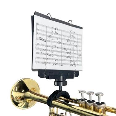 Imagem de Banda marcial Lyre MusBoard Trumpet Lyre TC10 com pasta dobrável