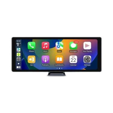 Imagem de Player Multimídia Portátil De 10,26 Polegadas 4K Com Carplay Sem Fio E