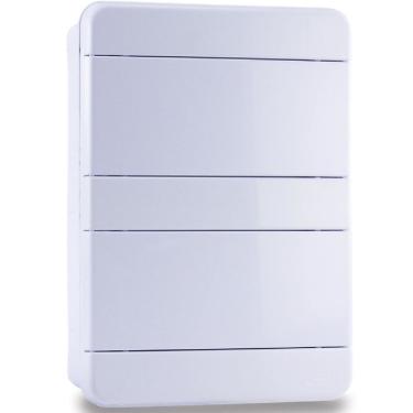 Imagem de Quadro De Distribuição De Embutir 16 Disjuntores Din Com Barramento - 600300025 - Forceline