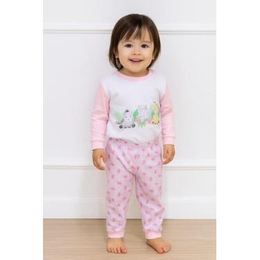 Imagem de Pijama Infantil em Cotton Leve e Confortável para Noites de Sonhos Tra