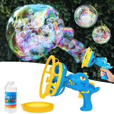 Imagem de Brinquedo Bubble Gun Bubble Machine Dinosaur Blower para crianças - IF