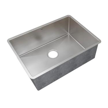 Imagem de Cuba Mekal Linha Retta LR-60 60x40 Aço Escovado