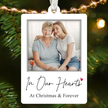 Imagem de LUCAGIFT Presentes comemorativos - Presentes de simpatia para a perda do ente querido, mãe, pai - Enfeite de Natal de luto e luto - Ornamentos de memorial para perda de um ente querido - Ornamento de