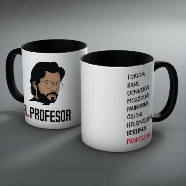 Imagem de Caneca La Casa de Papel - Professor - Cerâmica com Resina de Alta Qual