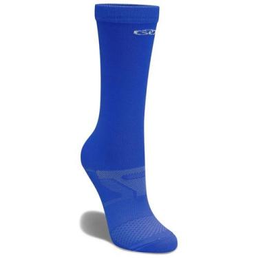 Imagem de Meia Olympikus Corre Cano Médio Unissex Royal, Royal, 39/44