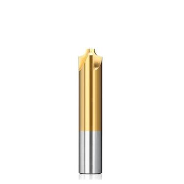 Imagem de WZFC Fresa de raio HSS, fresa de canto revestida com estanho, fresa CNC, fresa CNC, R5 x 16 x 16 x 90