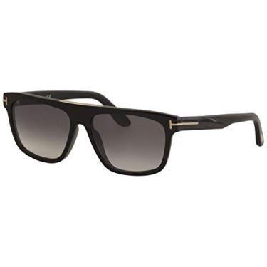 Imagem de Óculos de sol Tom Ford FT 0628 Cecilio- 02 01B preto brilhante/fume gradiente, 57-15-145