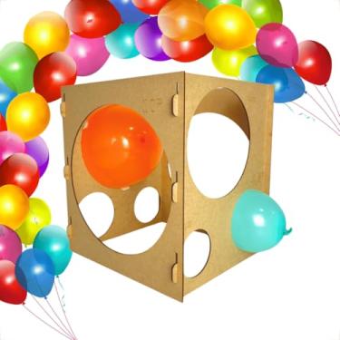 Imagem de Medidor De Balões em Caixa Varios Tamanhos Para Uso em Festas e Decorações