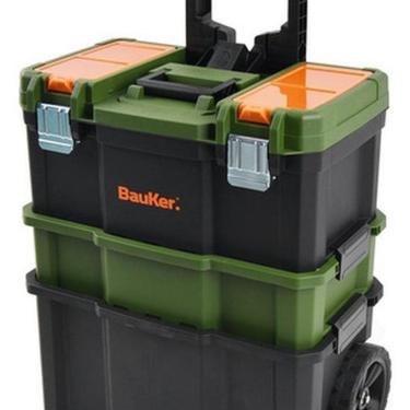 Imagem de Carrinho Maleta Ferramentas 3 Em 1 Com Rodas - Profissional