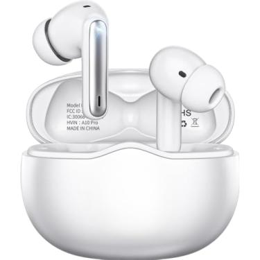 Imagem de Fone De Ouvido Bluetooh Com Borrachinha, Sem Fio, Compatível Com Todo Celular, Cancelamento Ruído, Bateria Até 16 Horas, Microfone Para Chamadas, Controle Touch, Conecta no Notebook - Linha Premium