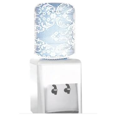 Imagem de CAPA PARA GALAO AGUA 20 LITROS RENDA POLIÉSTER