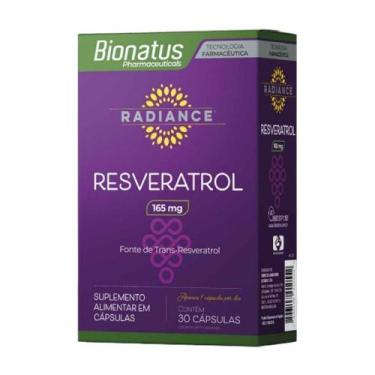 Imagem de Radiance Resveratrol 165mg Bionatus 30 Cápsulas
