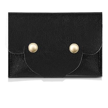 Imagem de Mini porta-moedas de poliuretano para mulheres, fecho de elefante, carteira pequena para moedas, porta-moedas, vintage, itens pessoais, porta-moedas, estojo para cartão de crédito, chave e batom