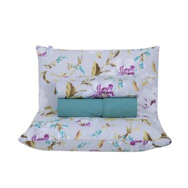 Imagem de Jogo De Lençol 4 Peças Casal Percal 180 Fios Homme 60% Algodão 40% Poliéster - Vivace Cinza