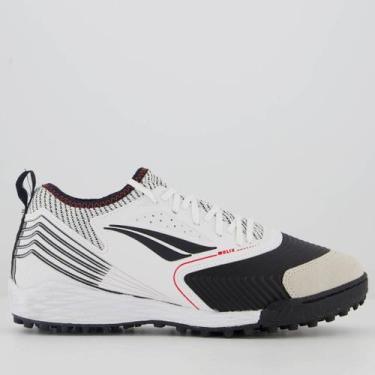 Imagem de Chuteira Penalty Se7e Pro Molix Y-1 Society Branca, 42