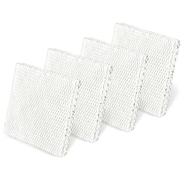 Imagem de PIHIL Substituição de almofada de filtro de umidificador HC22P, pacote com 4 compatíveis com painel de água Honeywell HE100 HE150 HE220 HE240 e Aprilaire 110 220 550 550A, filtro de umidificador