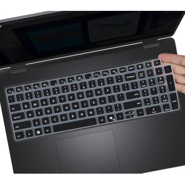 Imagem de Capa de teclado para Dell Pro 16 PC16250 PC16255, Dell Pro 16 Plus PB16250 PB16255 40.6 cm, Dell Pro Max 18 Plus MB1825 2025 2024 45.7 cm (não serve para Dell Pro 16 Premium DA1625000 ), preto