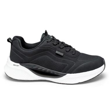 Imagem de Tênis Esportivo Feminino Foggia Preto Kolosh E0263-0001