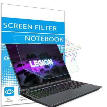 Imagem de Pacote com 2 protetores de tela antirreflexo de luz azul para Lenovo Legion 5 Pro 40.6 cm /Legion 5i Pro 40.6 cm /Legion Pro 7 40.6 cm /Legion Pro 7i 40.6 cm /Legion 7 16 /Legion Slim 5/7 40.6 cm cm,