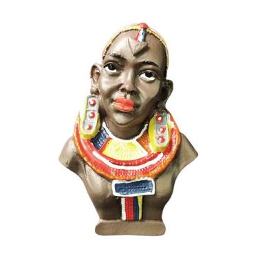 Imagem de Imã de geladeira African Tribal Woman Resin 4,5x6,7cm 50g - yiweisai