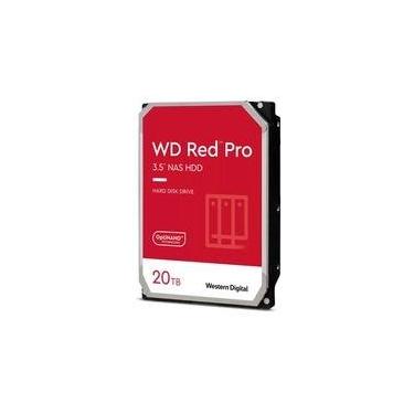 Imagem de HD WD Red Pro NAS, 20TB, 7200 RPM 268MB/s, 3.5, SATA - WD201KFGX