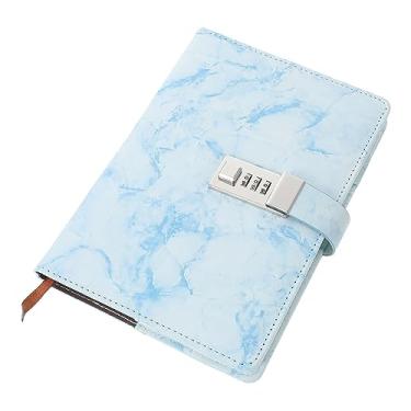 Imagem de Caderno com senha de diário, bloco de anotações, acessórios de viagem, com cadeado, diário, multifuncional, caderno de notas de aula, recompensa, caderno