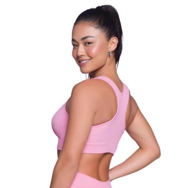 Imagem de Top Nadador Canelado Sem Costura Sport Academia Selene 20916