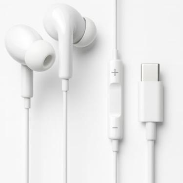 Imagem de Fones De Ouvido Com Fio Tipo C Intra Auricular Microfone Integrado Compativel iPhone 15 15 Pro 15 Pro Max 16 16 Pro Max Com Fio Fones Estéreo Compatíveis ANDROID LG Qualidade Premium