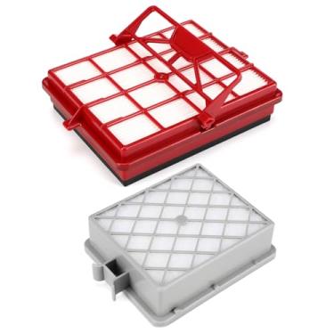 Imagem de Tondiamo Conjunto de filtros HEPA Style P compatível com aspirador de pó Aerus Lux Guardian Platinum Canister 1 HEPA & Carbon Pre e 1 longa vida após filtro com alça
