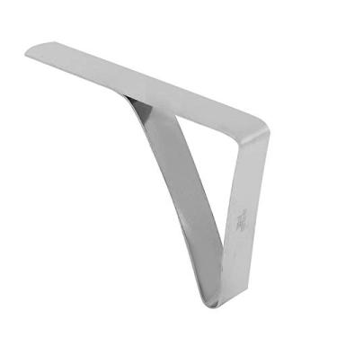 Imagem de 4 peças de clipes de toalha de mesa, clipes de mesa de piquenique de aço inoxidável, grampos antiderrapantes para toalha de mesa de 10,5 x 7 cm, para acampamento, jantar, casamento, festa de formatura