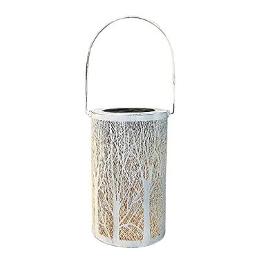 Imagem de Lanterna Solar Alimentada Luz Quente Branco Retro Lâmpada de Mesa IP44 Água- Luzes de Lanterna Penduradas para Pátio Jardim