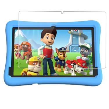 Imagem de Oshmirian Protetor de tela para tablet Plimpton Kids 20 de 10,1 polegadas – vidro temperado, dureza 9H, antiarranhões, sem bolhas, transparente HD, fácil instalação