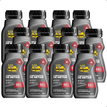 Imagem de Kit 12 Aditivo Bardahl Condicionador de Metais 200ml Motor Turbo Aspir