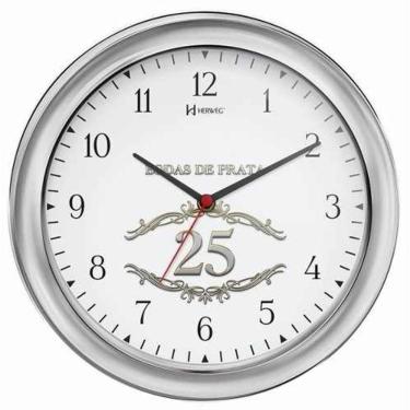 Imagem de Relógio De Parede Herweg Ref: 6636-028 Bodas De Prata
