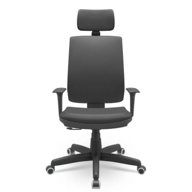 Imagem de Cadeira Brizza Soft Preto Vinil Relax Plax