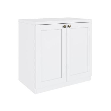 Imagem de Comoda Infinity 2 Portas Branco Frente Provencal