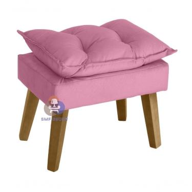 Imagem de Puff Banqueta Opala Rosê