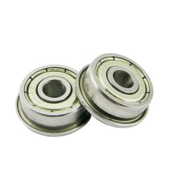Imagem de 10 peças F6000ZZ F6000Z F6000-2Z Rolamento de flange 10 x 26 x 8 mm Rolamento de esferas profundo em miniatura rolamentos de esferas blindadas