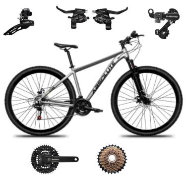 Imagem de Bicicleta Aro 29 Absolute Nero 5 21v Mtb Indexada Disco Alumínio Suspensão 80mm Transmissão Shimano-Unissex