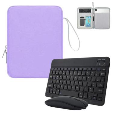 Imagem de Case Pasta + Teclado Bluetooth Para Samsung S11 - X730 X736 - Star Cap
