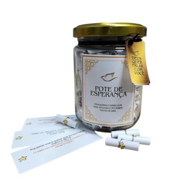 Imagem de Pote de Bênções Esperança versículos Bíblicos para Fortalecer a Fé