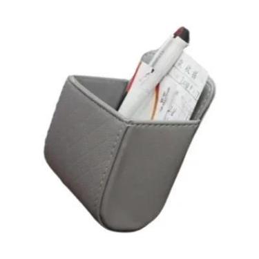 Imagem de Bolsa De Armazenamento Para Carro Com Textura De Couro De Cordeiro, Su