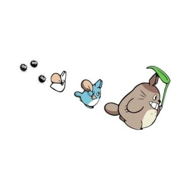 Imagem de Adesivos Totoro Para Capacete De Moto E Carro Elétrico, Cobertura Deco