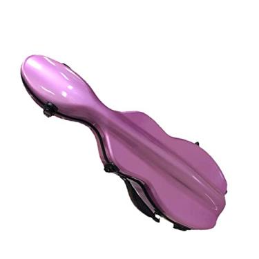 Imagem de Estojo Para Violino 4/4 De Material De Alta Resistência Estojo Rígido Com Bolsa Para Partituras Interno Engrossado À Prova De Choque Tamanho Completo Estojo de Violino