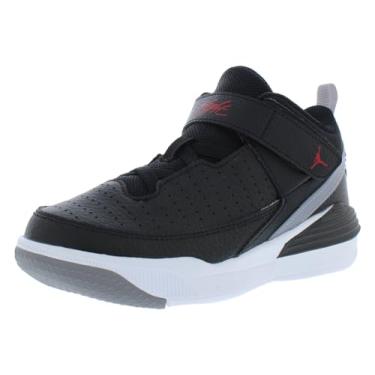 Imagem de Nike Tênis masculino Jordan Max Aura 5 PS, Preto/vermelho universitário/branco, 16