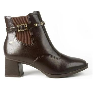 Imagem de Bota Dakota Cano Curto Vieri Ristretto Feminino D0482, 37, Marrom, Fem