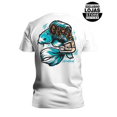 Imagem de Camisa Cyclone Urban Carpa Metal, Branco, G