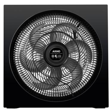 Imagem de Circulador de Ar Arno CC96 Turbo Silêncio com 3 Velocidades - Preto