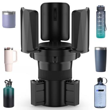 Imagem de DYLEN Expansor de copo de carro, adaptador expansor de suporte de copo para carro com braços expansíveis, serve para Yeti, HydroFlask, Stanley 396.9-1,814 g, outras bebidas grandes e canecas em 6.3 cm